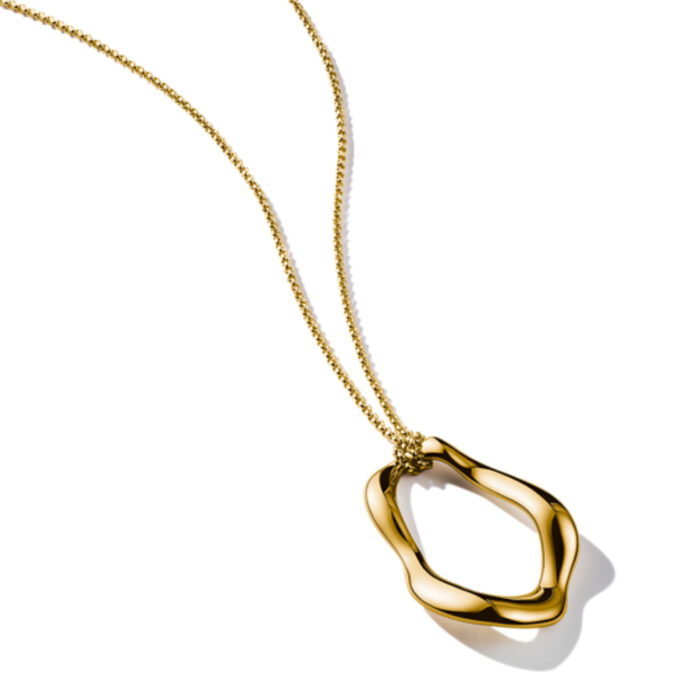 Thomas Sabo - Natural Beauty halssmykke i forgylt sølv - Bilde 2