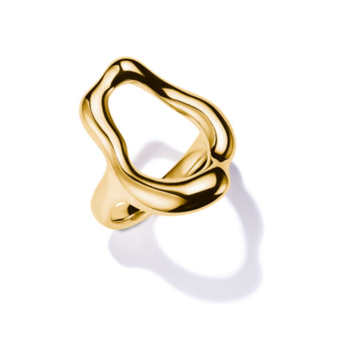 Thomas Sabo - Natural Beauty ring i forgylt sølv