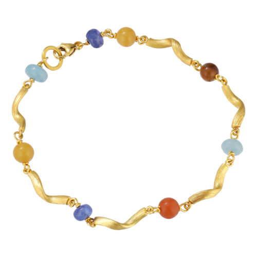 Dulong - Vega palette-armbånd i 18k gult gull