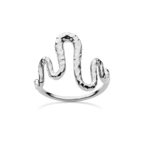 Maanesten - Viva ring i sølv