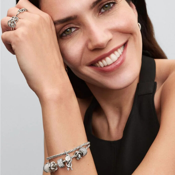 Pandora - Pavé Evighetshjerte Hengende Charm - Bilde 5