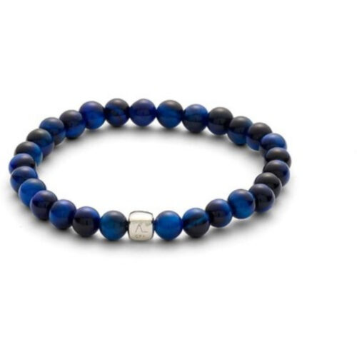 Alexander Lynggaard - ColorUp Blue Tiger Eye armbånd - 6 mm