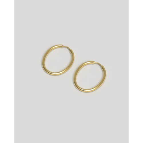 JOSEPHINE - Slim Hoop Large Plated