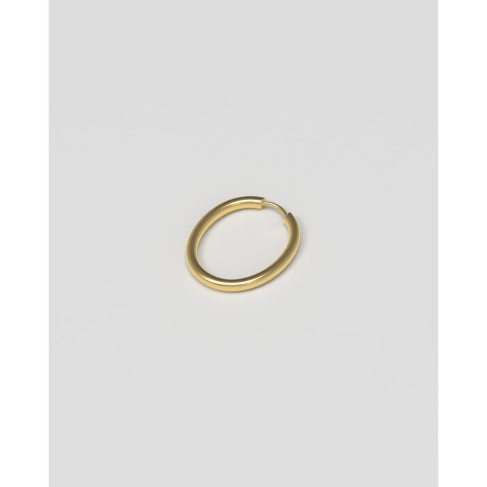 JOSEPHINE - Slim Hoop Large Plated - Bilde 5