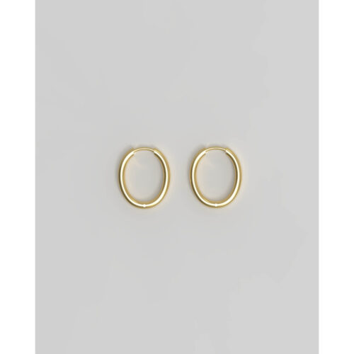 JOSEPHINE - Slim Hoop Medium Plated