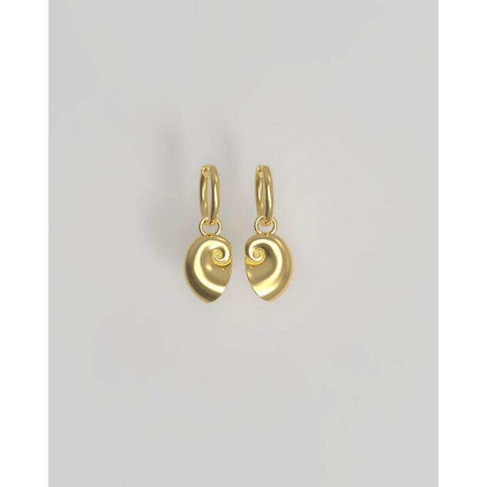 JOSEPHINE - Slim Hoop Tiny Plated - Bilde 5