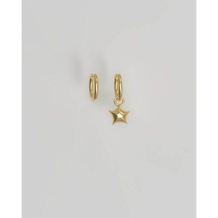 JOSEPHINE - Slim Hoop Tiny Plated - Bilde 6