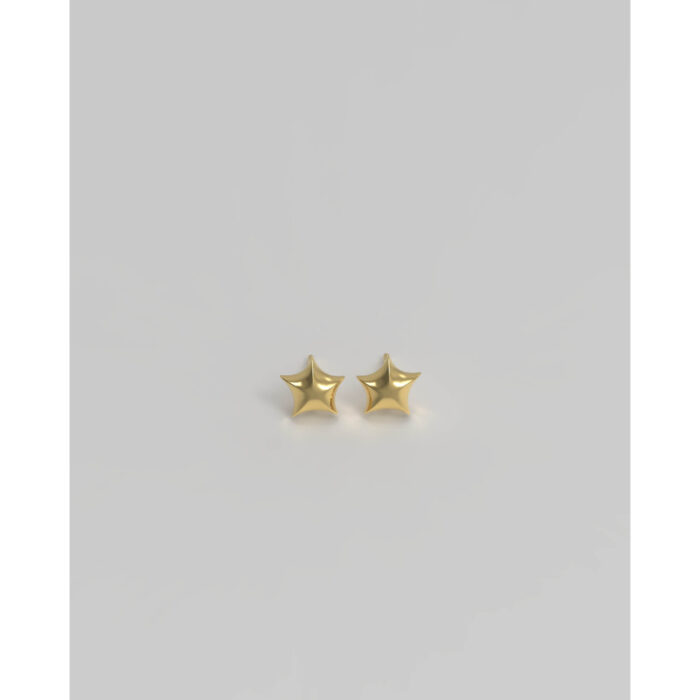 JOSEPHINE - Star Ear Studs Plated