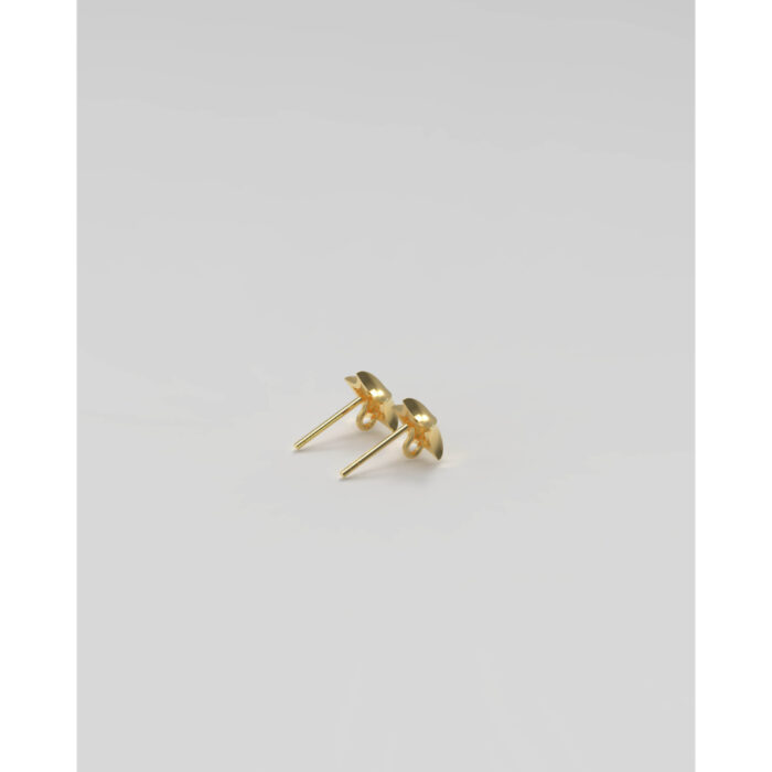 JOSEPHINE - Star Ear Studs Plated - Bilde 3