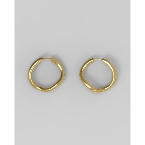 JOSEPHINE - Thorn Hoop Round Plated