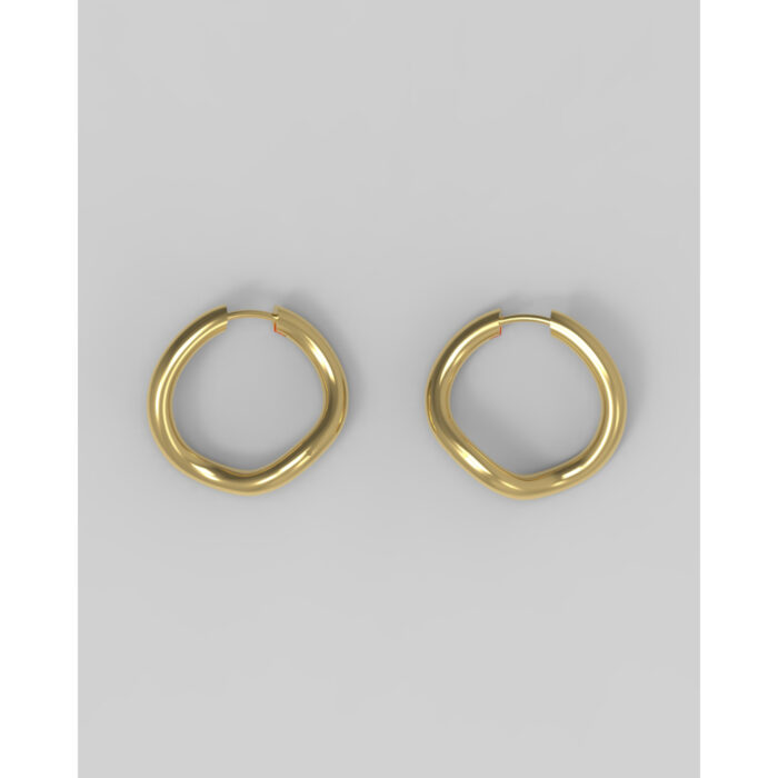 JOSEPHINE - Thorn Hoop Round Plated