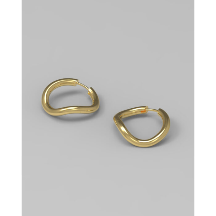 JOSEPHINE - Thorn Hoop Round Plated - Bilde 2