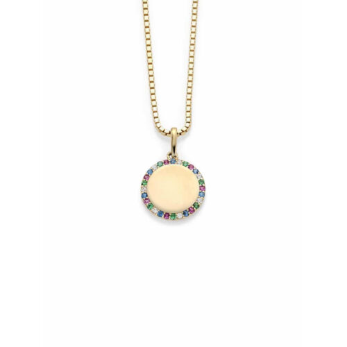 Forever by Gulldia - Julia anheng i 14k gult gull med zirkonia