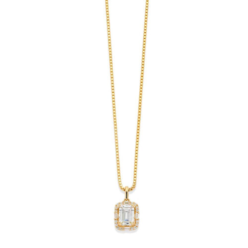 Forever by Gulldia - Heidi anheng i 14k gult gull med zirkonia