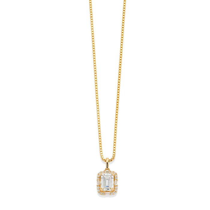 Forever by Gulldia - Heidi anheng i 14k gult gull med zirkonia