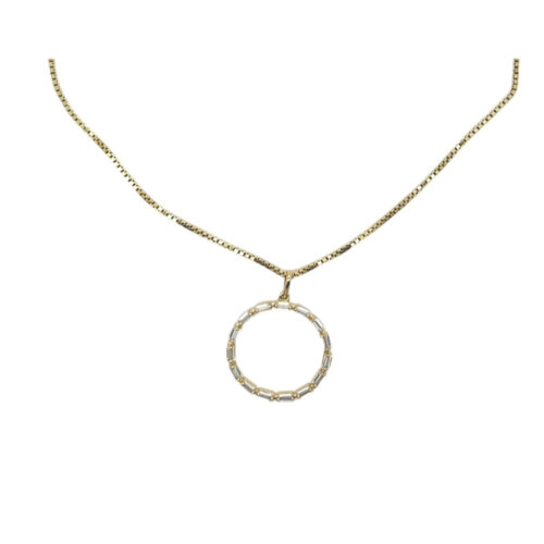 Forever by Gulldia - Anheng i 14k gult gull med zirkonia