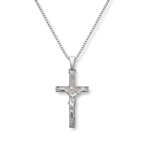 Silver by Frisenberg - Halssmykke i sølv med Jesus på korset