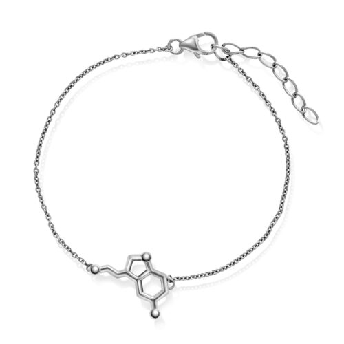 Sandra Lyng x Pan Jewelry - Armbånd i rhodinert sølv - Serotonin - Glede