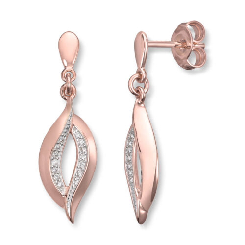 Diamonds by Frisenberg- Diamanørepynt i 585 rosegull.