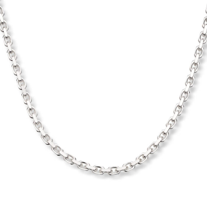Silver by Frisenberg - Anker fasett halssmykke i sølv - 4 mm