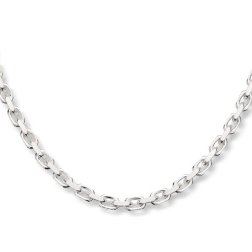 Silver by Frisenberg – Anker fasett halssmykke i sølv – 5,3 mm