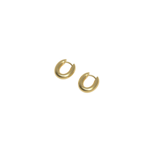 JOSEPHINE - Chunky Hoop Tiny Plated