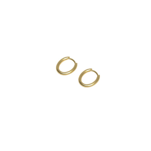 JOSEPHINE - Slim Hoop Tiny Plated