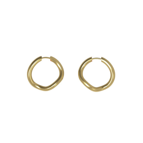 JOSEPHINE - Thorn Hoop Round Plated