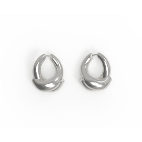 JOSEPHINE - Rose Hoop Large