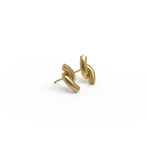 JOSEPHINE - Rose Studs Plated