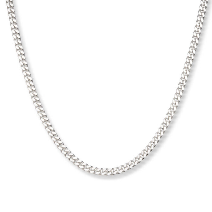 Silver by Frisenberg – Panser fasett halssmykke i sølv – 4,6 mm