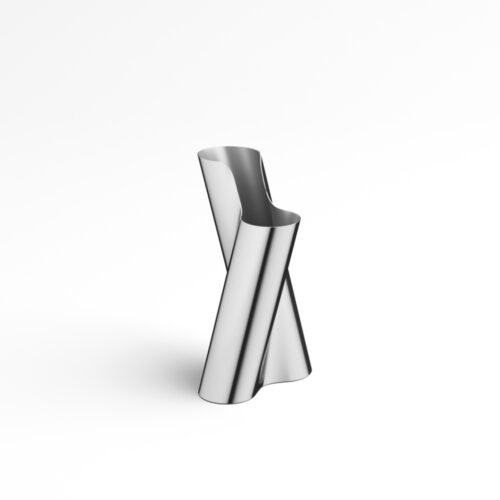 Georg Jensen Living - Lituus vase i rustfritt stål, stor