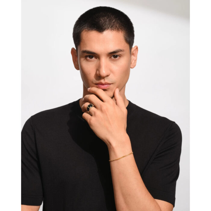 Tom Wood - Curb Bracelet Gold - Bilde 3