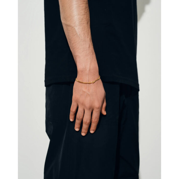 Tom Wood - Curb Bracelet Gold - Bilde 4