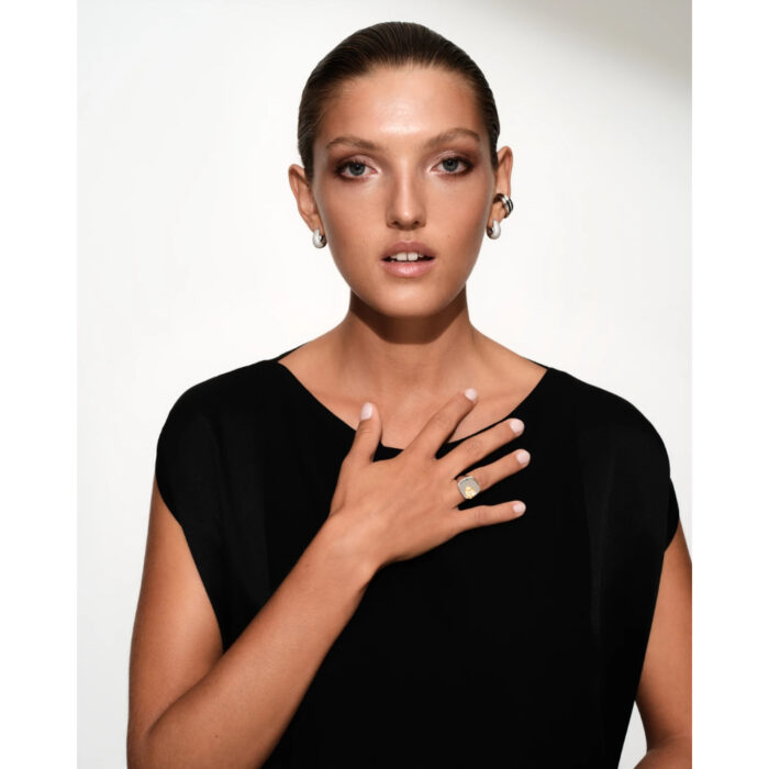 Tom Wood - Mined Ring Large Diamond - Bilde 5