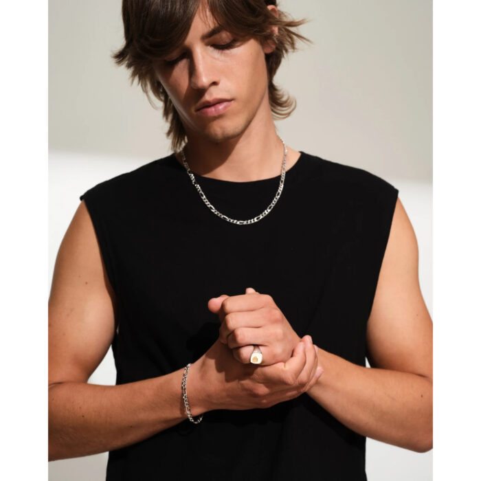 Tom Wood - Mined Ring Small Diamond - Bilde 3