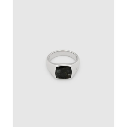 Tom Wood - Kay ring Black Larvikite