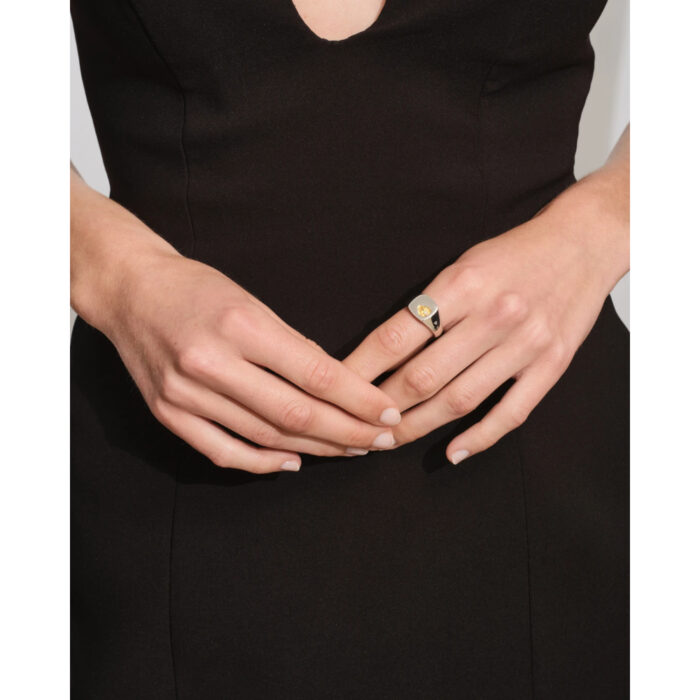 Tom Wood - Mined Ring Small Diamond - Bilde 4