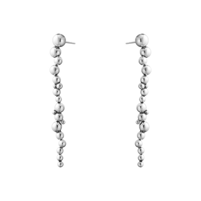 Georg Jensen - Moonlight grape ørepynt i sølv, lang