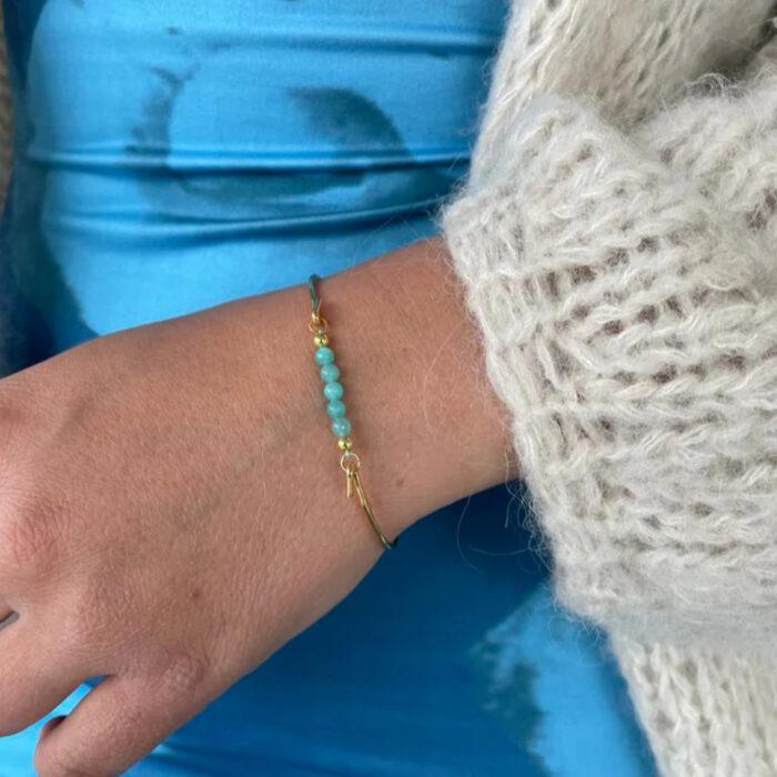 Heiring - Topp til armring og kjede, Amazonit - Limited edt. - Bilde 4
