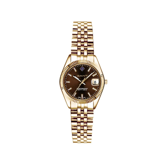 GANT - Gant Sussex Mini Gullfarget / Brun 28mm