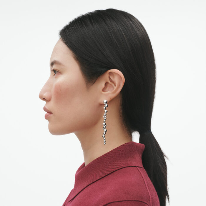 Georg Jensen - Moonlight grape ørepynt i sølv, lang - Bilde 2