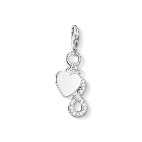 Thomas Sabo - Charm/anheng i sølv, hjerte og infinity