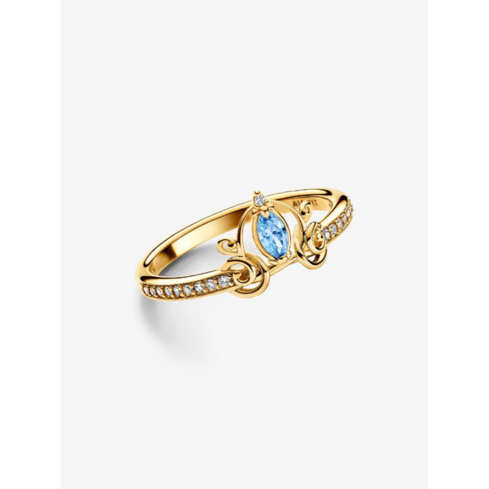 Pandora - Disney Princess Askepotts vogn Ring - Belagt med 14k gult gull - Bilde 2