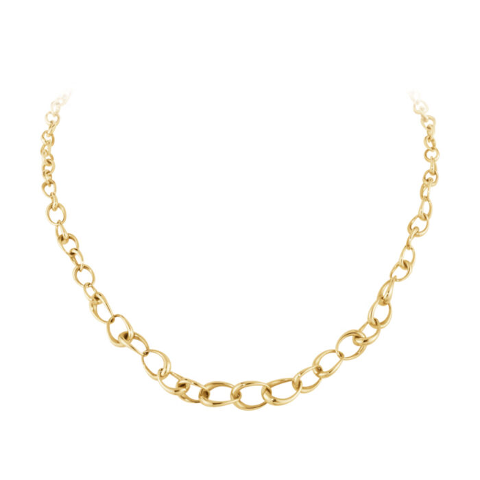 Georg Jensen - OFFSPRING halssmykke med graderte ledd