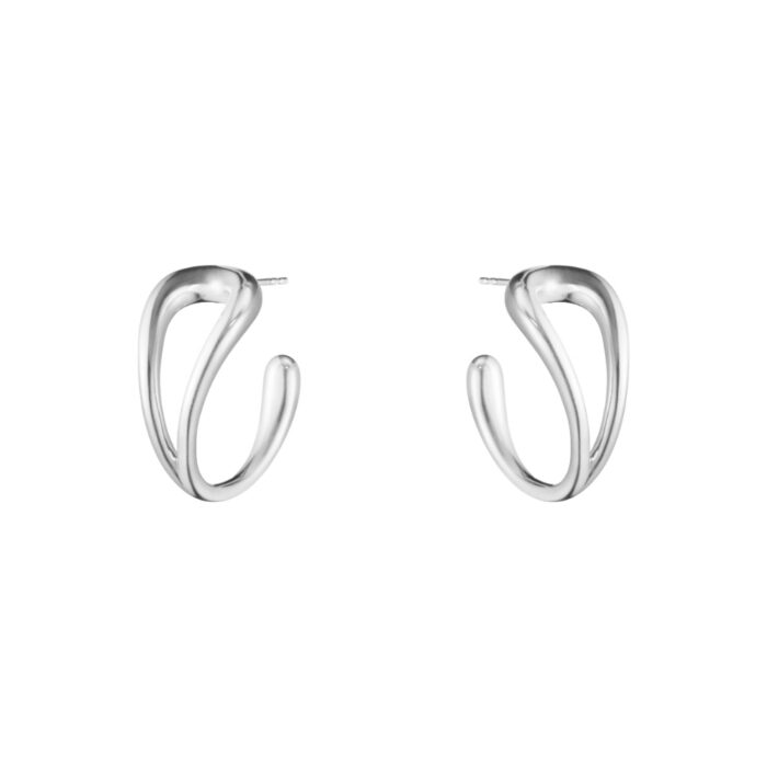 Georg Jensen - Mercy øreringer i sølv