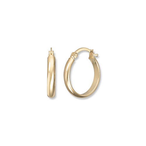GoldByFrisenberg - Øreringer/croler i gult gull -14K/585