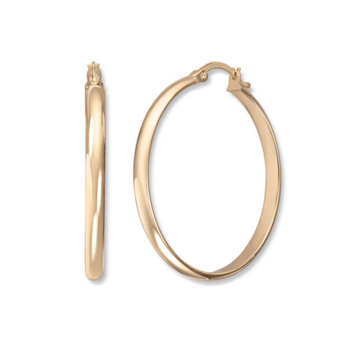 Gold By Frisenberg - Øreringer/croler i gult gull -14K/585
