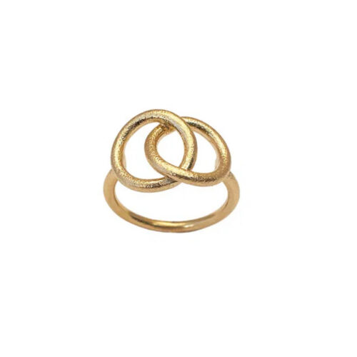 Heiring - Together ring i forgylt sølv