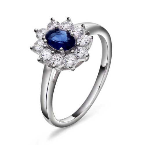 Pan Jewelry Classic - Royal ring i rhodinert sølv med zirkonia